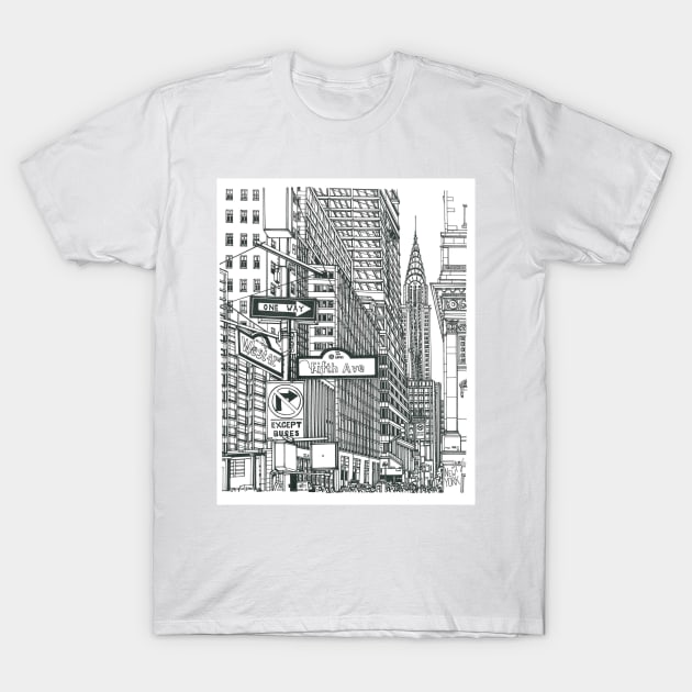 New York T-Shirt by valery in the gallery